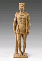 藏品(阿美族男性塑像)的圖片